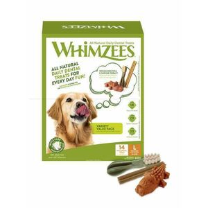 Whimzees Dental Mix Box L 14ks vyobraziť