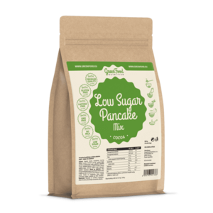 GreenFood Nutrition Low Sugar Pancake Cocoa 500g vyobraziť
