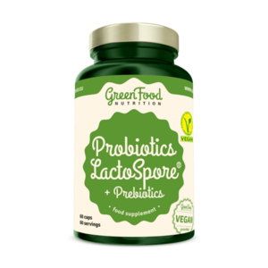 GreenFood Nutrition Probiotics Lactospore 60cps vyobraziť