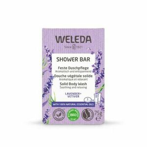 WELEDA Shower bar bylinkové mydlo levanduľa + vetiver 75 g vyobraziť