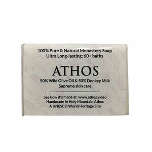Athos Prírodné kláštorné mydlo Oslie mlieko 100 g vyobraziť