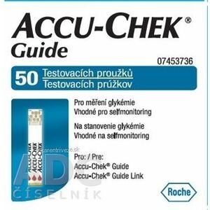 Accu-Chek Guide 50 testovacie prúžky do glukomera 1x50 ks vyobraziť