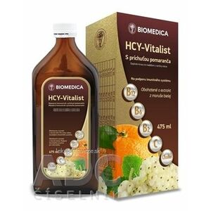 BIOMEDICA HCY-Vitalist nápojový koncentrát s príchuťou pomaranča 1x475 ml vyobraziť