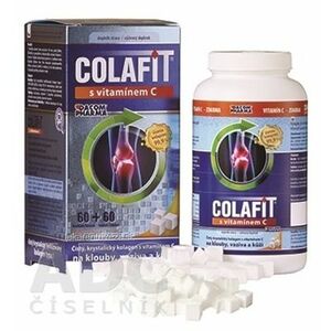 COLAFIT s vitamínom C kocky 60 ks + tbl 60 ks, 1x1 set vyobraziť