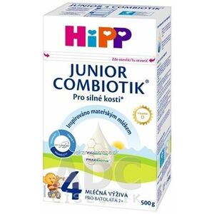HiPP 4 JUNIOR COMBIOTIK (inov.2021) mliečna výživa pre batoľatá (od 2 rokov) 1x500 g vyobraziť