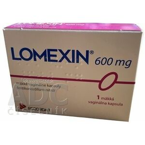 LOMEXIN 600 mg cps vam (blis.PVC/PVDC/Al) 1x1 ks vyobraziť