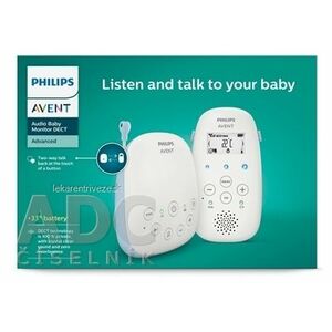 Philips AVENT DECT audio BABY MONITOR (SCD 715) 1x1 set vyobraziť