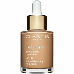 Clarins Skin Illusion Natural Hydrating Foundation rozjasňujúci hydratačný make-up SPF 15 odtieň 108, 5W Cashew 30 ml vyobraziť