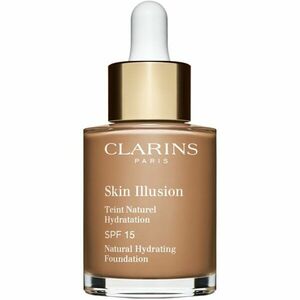 Clarins Skin Illusion Natural Hydrating Foundation rozjasňujúci hydratačný make-up SPF 15 odtieň 113C Chestnut 30 ml vyobraziť