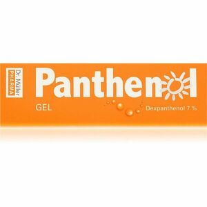 Dr. Müller Panthenol gel 7% upokojujúci gél po opaľovaní pre podráždenú pokožku 100 ml vyobraziť