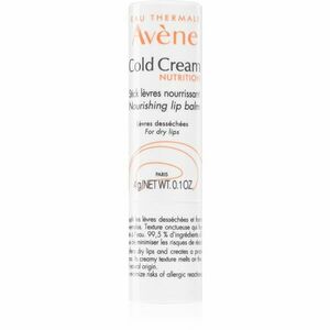 Avène Cold Cream balzam na pery s vyživujúcim účinkom 4 g vyobraziť
