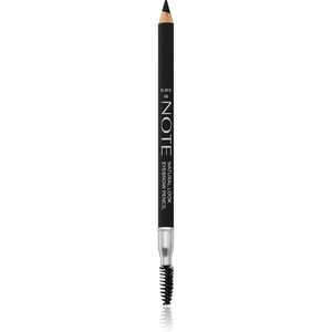 Note Cosmetique Natural Look ceruzka na obočie s kefkou 06 Black 1, 08 g vyobraziť