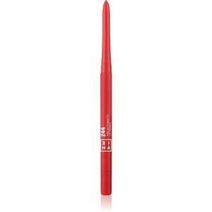 3INA The Automatic Lip Pencil kontúrovacia ceruzka na pery odtieň 244 - Red 0, 26 g vyobraziť