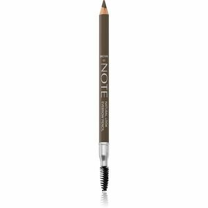 Note Cosmetique Natural Look ceruzka na obočie s kefkou 03 Brown 1, 08 g vyobraziť