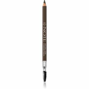 Note Cosmetique Natural Look ceruzka na obočie s kefkou 04 Deep Brown 1, 08 g vyobraziť