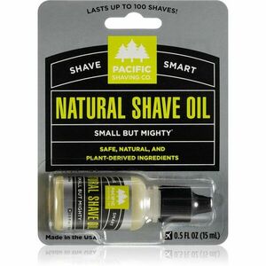Pacific Shaving Natural Shaving Oil olej na holenie 15 ml vyobraziť