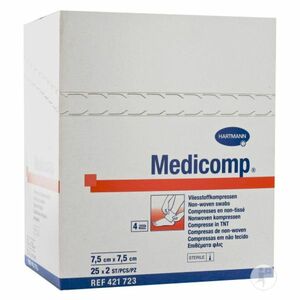 Kompres Medicomp nester.7.5x7.5cm / 100ks 4218233 vyobraziť