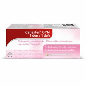 CANESTEN GYN 1 deň mäkká vaginálna kapsula 1 kapsula + aplikátor vyobraziť