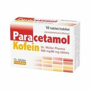 DR. MÜLLER PHARMA Paracetamol Kofein 500 mg/65 mg 10 tabliet vyobraziť