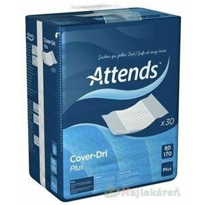 ATTENDS Cover-Dri Plus podložka inkontinenčná, savosť 1935ml, veľkosť 80x170cm, 30ks vyobraziť