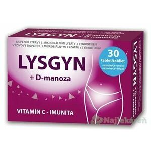 LYSGYN + D-manóza, 30 ks vyobraziť