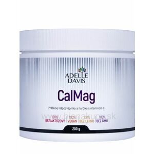 CalMag - vápnik + horčík + C Adelle Davis 200 g vyobraziť