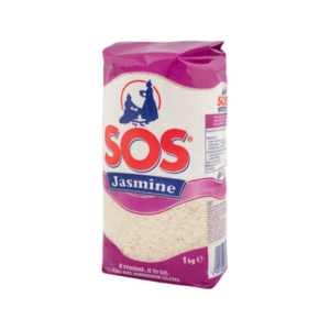 SOS Ryža dlhozrnná Jasmine 1 kg vyobraziť