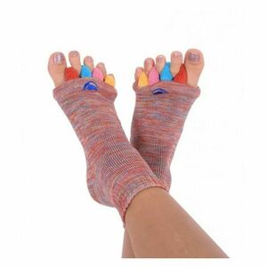 HAPPY FEET Adjustačné ponožky multicolor veľkosť L vyobraziť