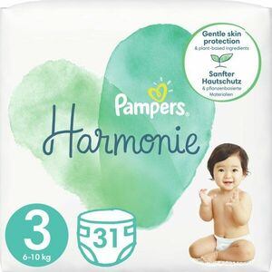 Pampers Harmonie Value Pack Size 3 jednorazové plienky 6 – 10 kg 31 ks vyobraziť