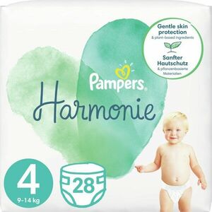 Pampers Harmonie Value Pack Size 4 jednorazové plienky 9 – 14 kg 28 ks vyobraziť