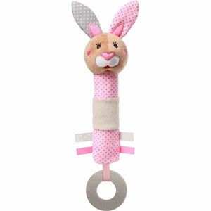 BabyOno Have Fun Baby Squeaker plyšová hračka s pískadlom Bunny Julia 1 ks vyobraziť