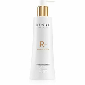 ICONIQUE Professional R+ Keratin repair Nourishing shampoo obnovujúci šampón s keratínom pre suché a poškodené vlasy 250 ml vyobraziť