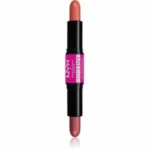 NYX Professional Makeup Wonder Stick Cream Blush obojstranná kontúrovacia tyčinka odtieň 02 Honey Orange N Rose 2x4 g vyobraziť