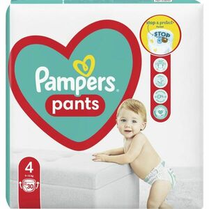 Pampers Pants Size 4 jednorazové plienkové nohavičky 9 – 15 kg 30 ks vyobraziť
