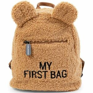 Childhome My First Bag Teddy Beige detský batoh 20x8x24 cm vyobraziť