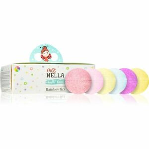 Miss Nella Rainbowfizz šumivá guľa do kúpeľa pre deti od 3 rokov 6 ks vyobraziť