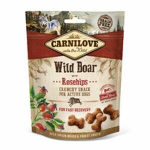 Carnilove Dog Crunchy Snack Wild Boar, Rosehips, Meat 200g vyobraziť