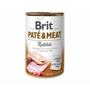 Brit Konzerva Pate & Meat Rabbit 400g vyobraziť