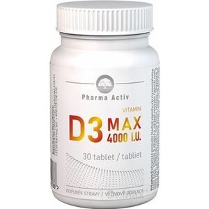 Pharma Activ Vitamin D3 MAX 4000 I.U. vyobraziť