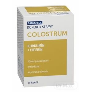 Babysmilk Colostrum + Kurkumín + Piperín vyobraziť