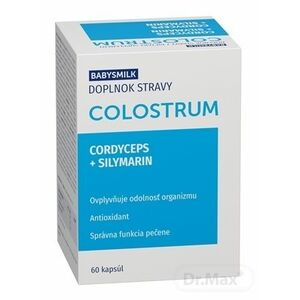 Babysmilk Colostrum + Cordyceps + Sylimarín vyobraziť