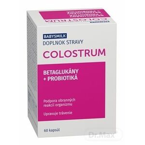 Babysmilk Colostrum + Betaglukány + Probiotiká vyobraziť