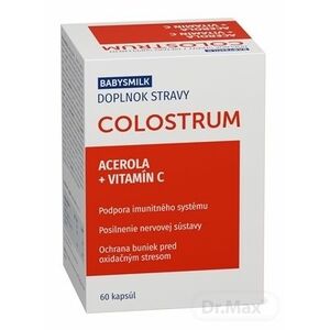 Babysmilk Colostrum + Acerola + Vitamín C vyobraziť