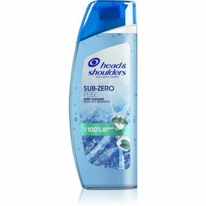 Head & Shoulders Deep Cleanse Sub Zero Feel hydratačný šampón proti lupinám 300 ml vyobraziť