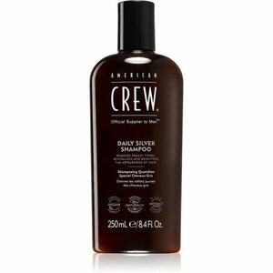 American Crew Daily Silver Shampoo šampón na biele a šedivé vlasy 250 ml vyobraziť