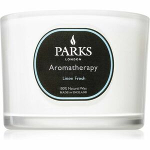 Parks London Aromatherapy Linen Fresh vonná sviečka 80 g vyobraziť