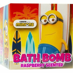 Minions Bath Bomb šumivá guľa do kúpeľa Raspberry 1 ks vyobraziť