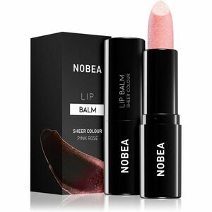 NOBEA Day-to-Day Lip Balm hydratačný balzam na pery odtieň Pink rose 3 g vyobraziť