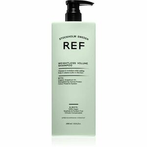 REF Weightless Volume Shampoo šampón pre jemné vlasy bez objemu pre objem od korienkov 1000 ml vyobraziť