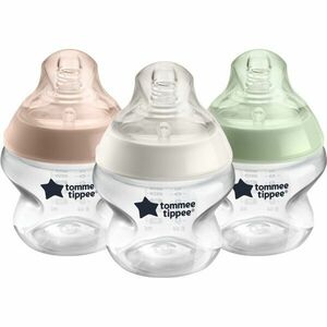 Tommee Tippee Closer To Nature Anti-colic Baby Bottles Set dojčenská fľaša Slow Flow 0m+ 3x150 ml vyobraziť